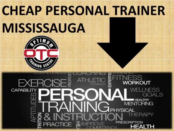 Cheap Personal Trainer MississaugaÂ 