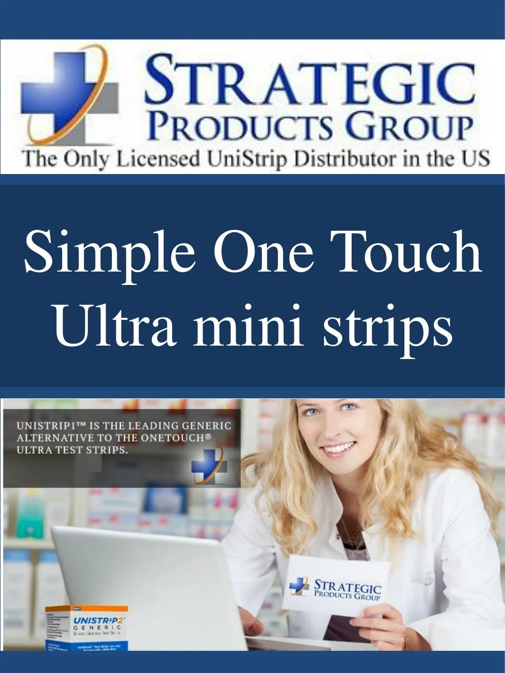simple one touch ultra mini strips