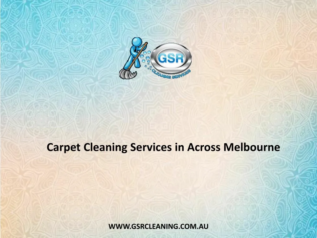carpet cleaning services in across melbourne