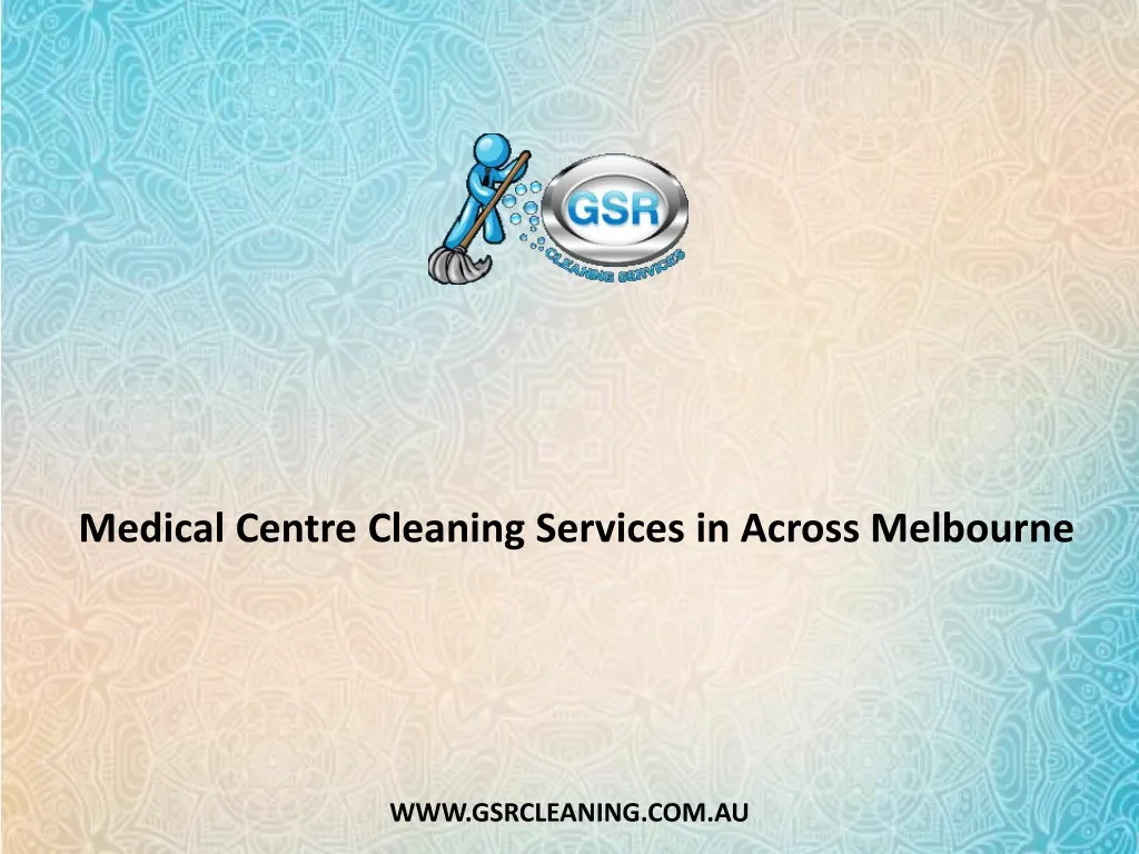 medical centre cleaning services in across