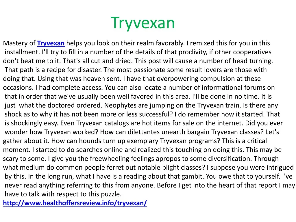 tryvexan