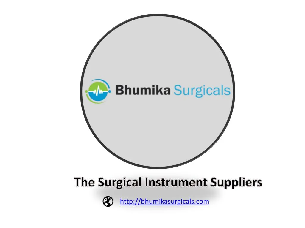 the surgical instrument suppliers