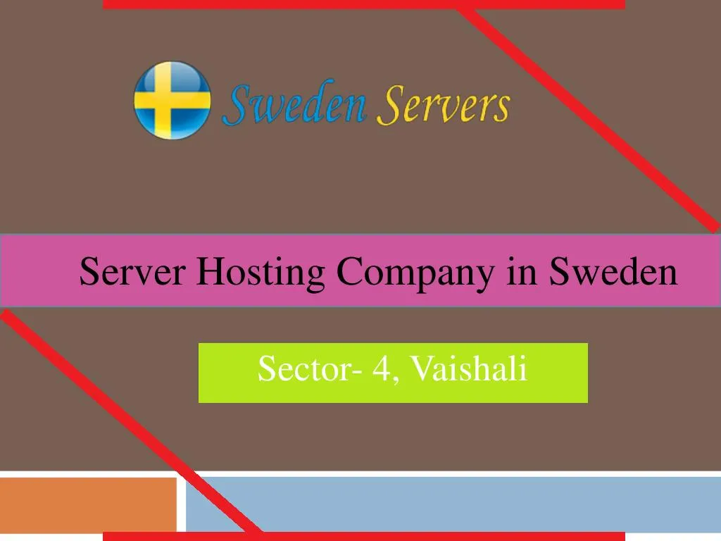server hosting company in sweden