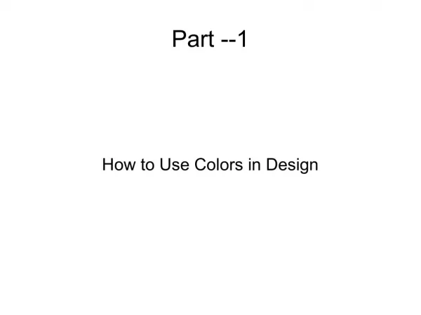 Professional Tips to Use Colors in Design