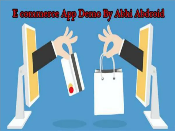 Ecommerce Store App Demo