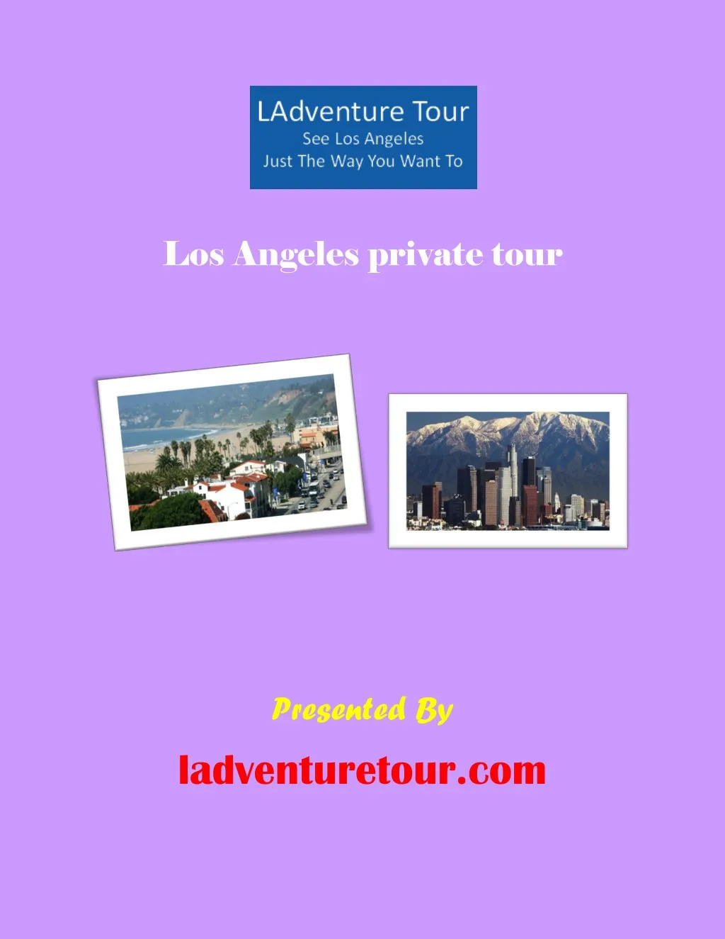 los angeles private tour