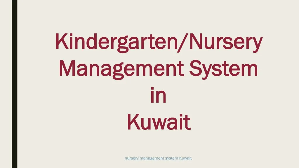 kindergarten nursery kindergarten nursery