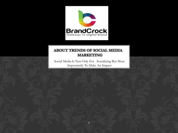 All About Social Media Marketing - BrandCrock GmbH