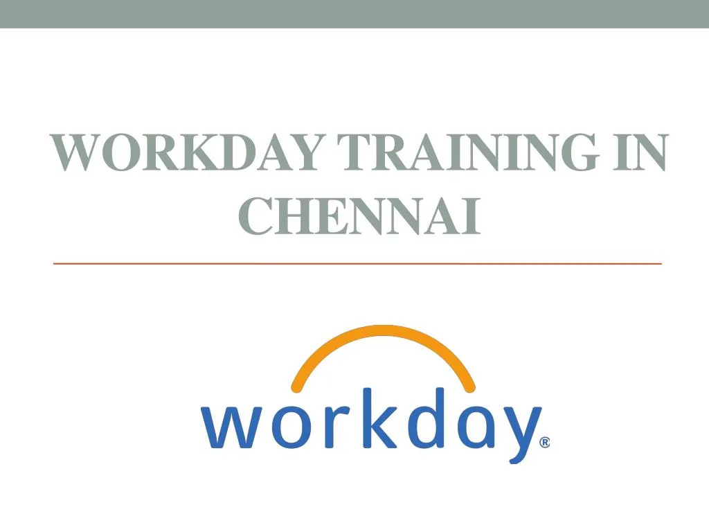 workday training in chennai