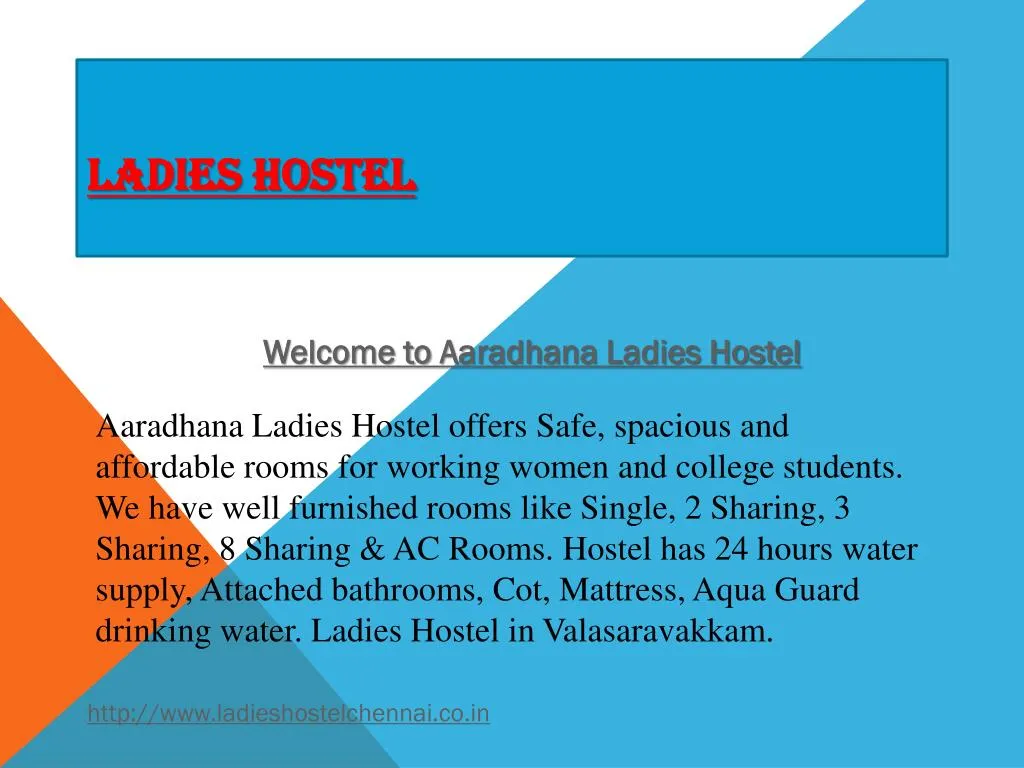 ladies hostel
