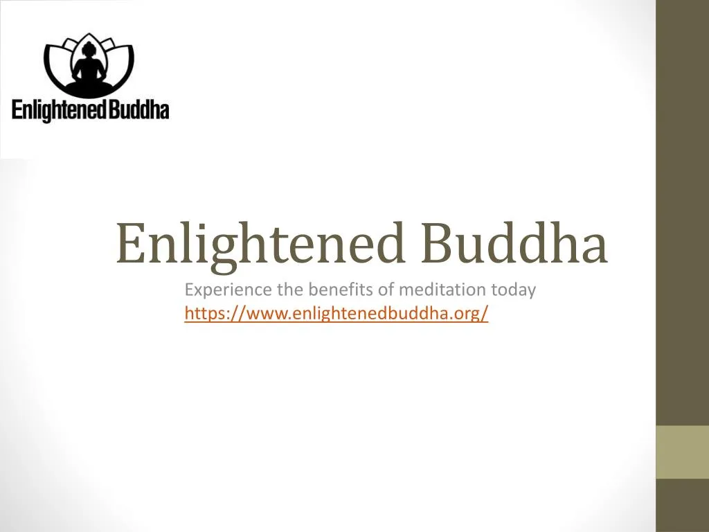 enlightened buddha