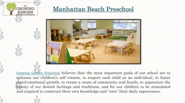 Redondo Beach preschool