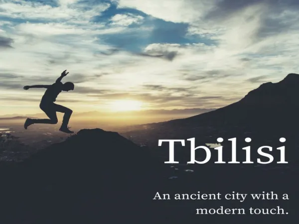 List of Things To Do in Tbilisi