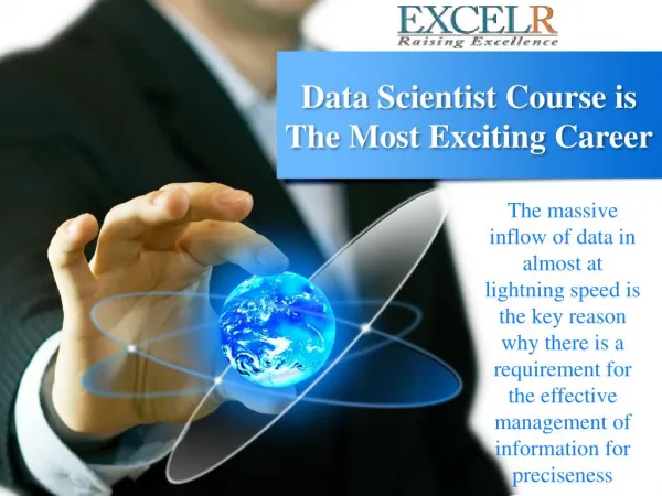 Data Scientist Course is The Most Exciting Career