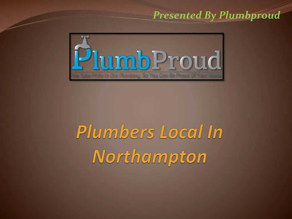 plumbers local in northampton