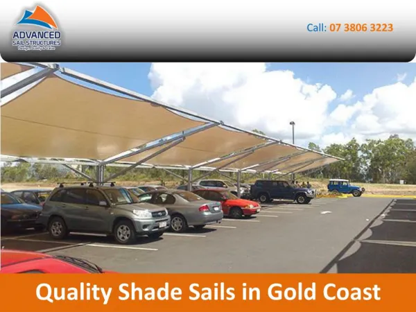Quality Shade Sails in Gold Coast