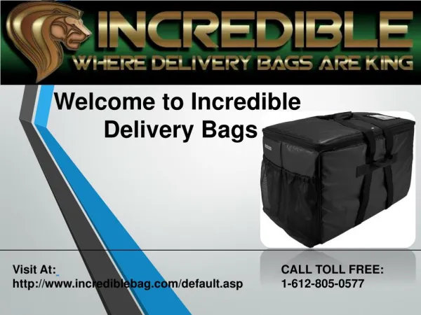 Food delivery bags