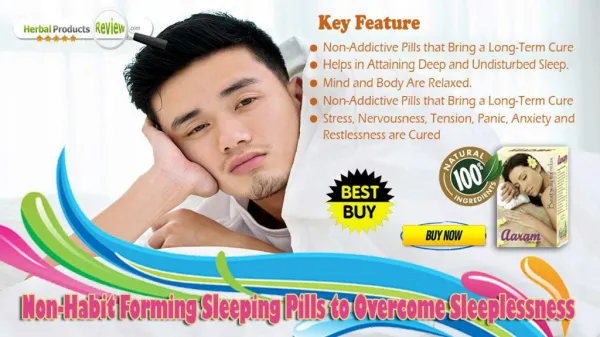 Non-Habit Forming Sleeping Pills to Overcome Sleeplessness