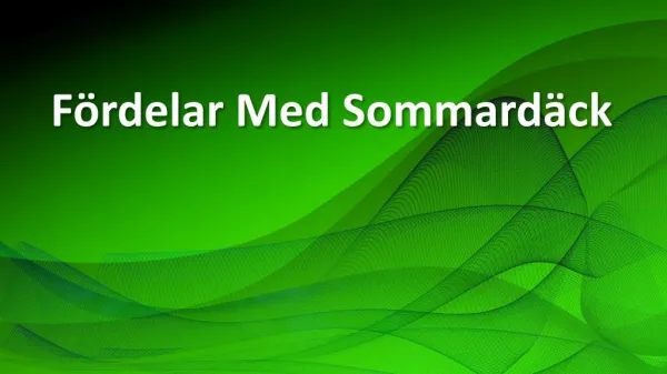 f rdelar med sommard ck