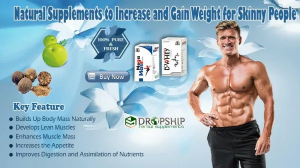 Natural Supplements to Increase and Gain Weight for Skinny People