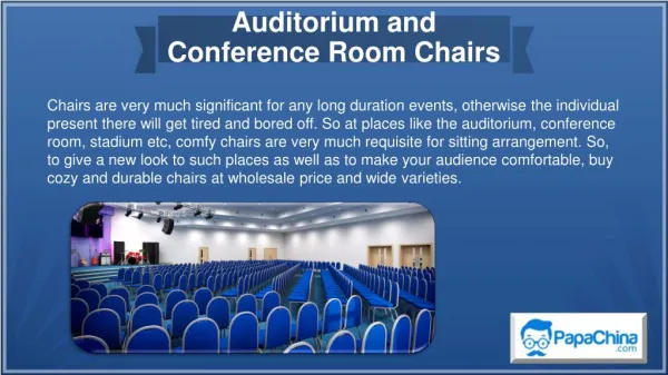 Wholesale Auditorium and Conference Room Furniture Supplier