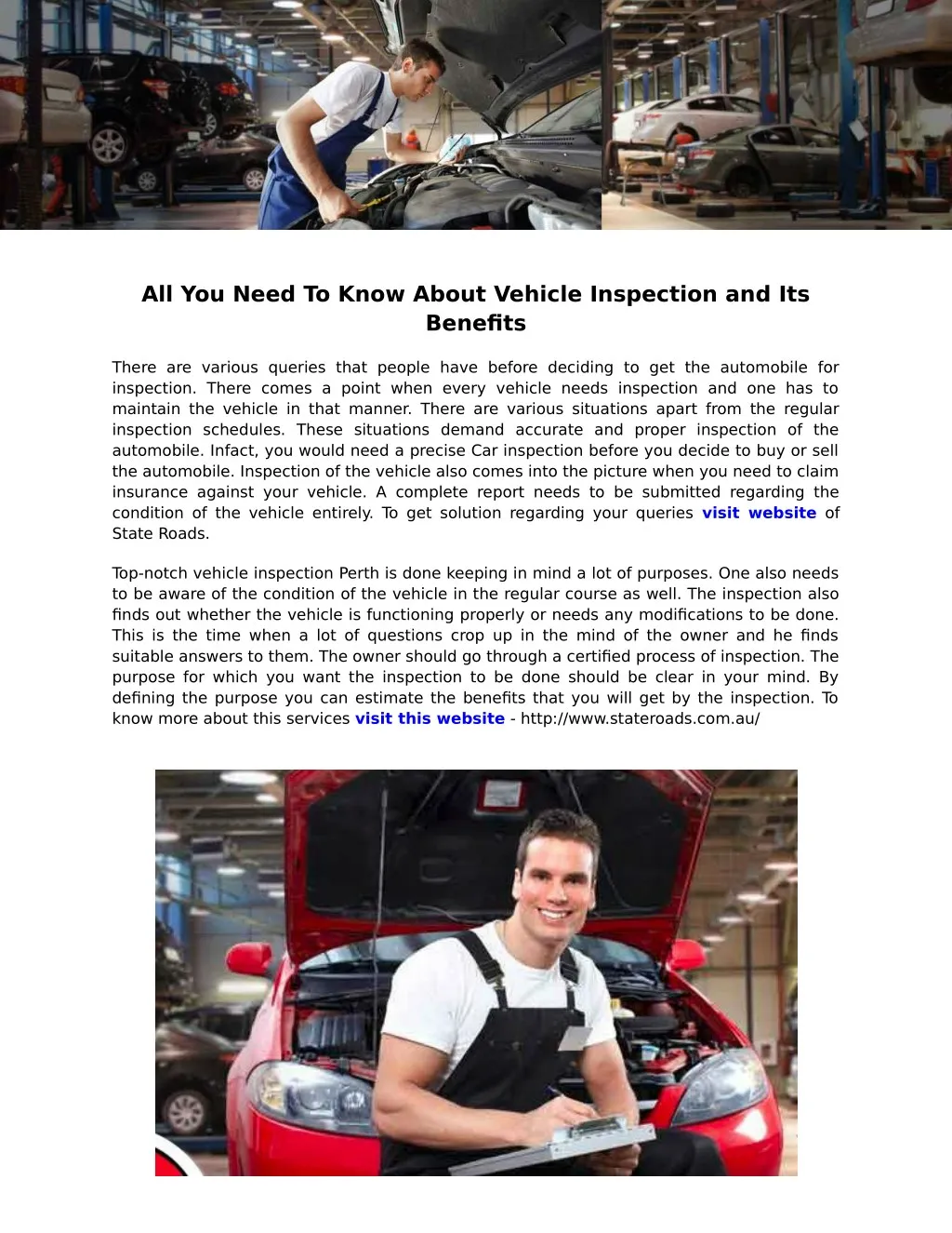 all you need to know about vehicle inspection
