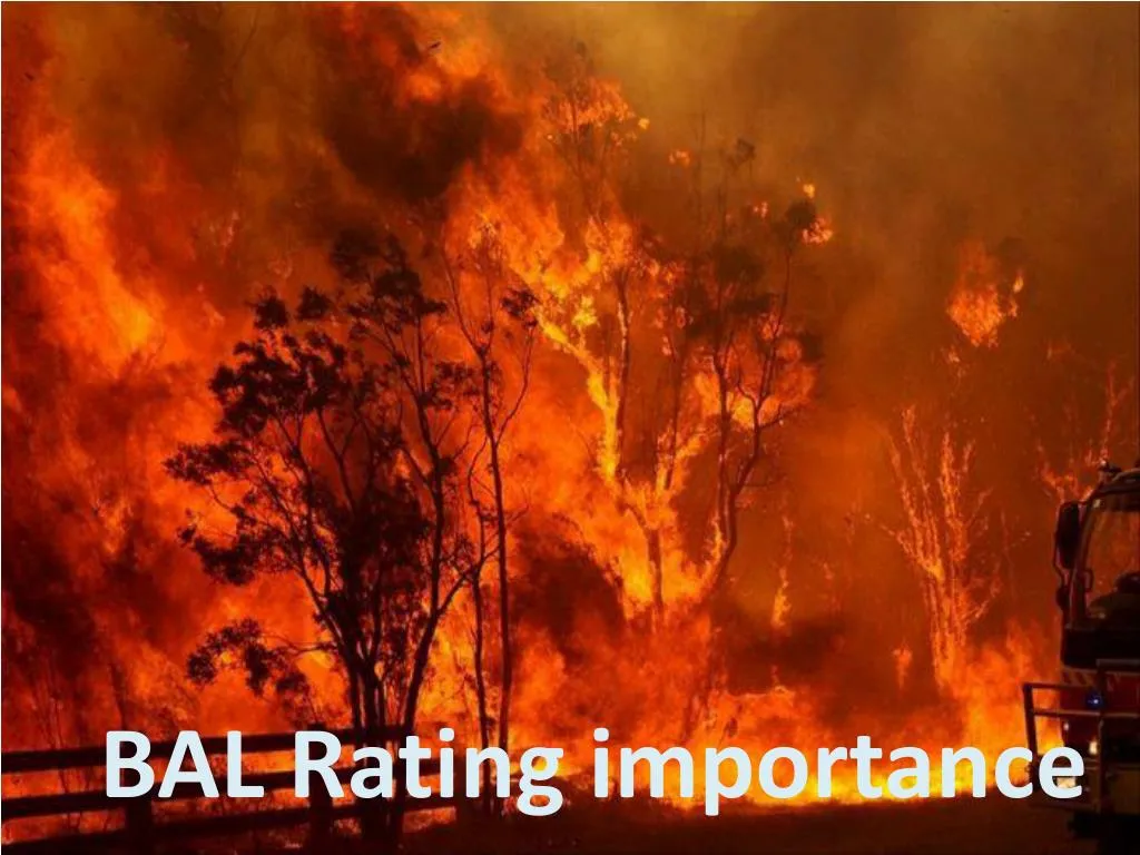 bal rating importance