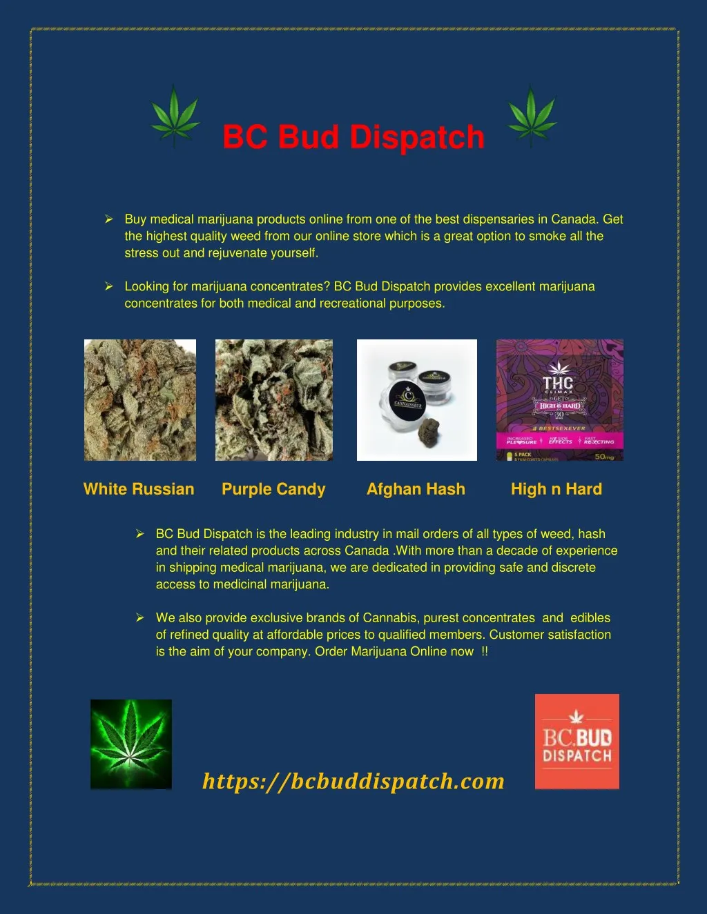 bc bud dispatch
