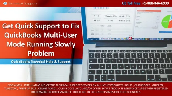 Get Quick Support to Fix QuickBooks Multi-User Mode Running Slowly Problem