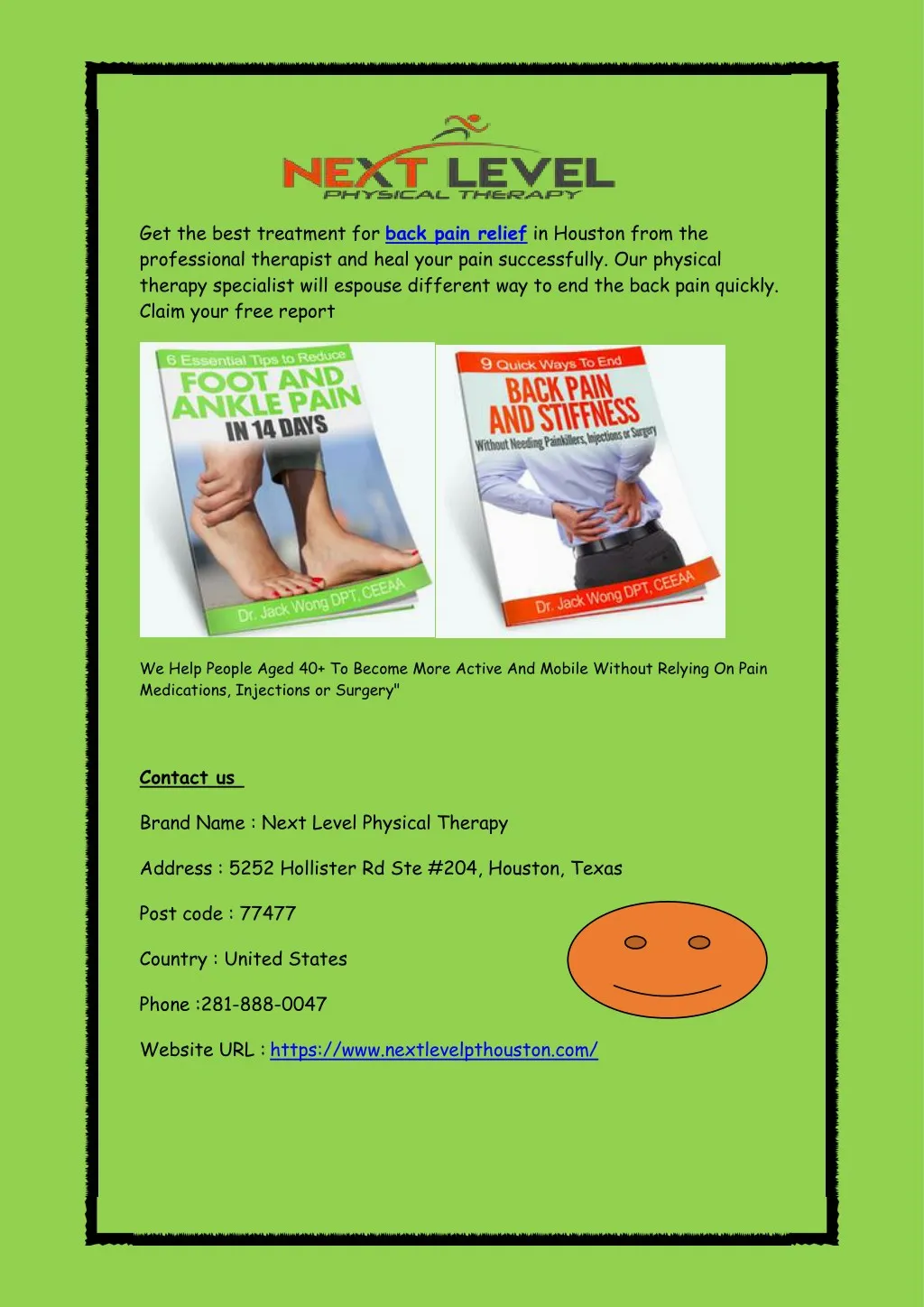 get the best treatment for back pain relief