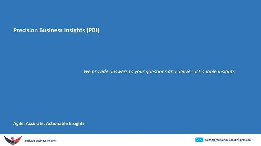 precision business insights pbi