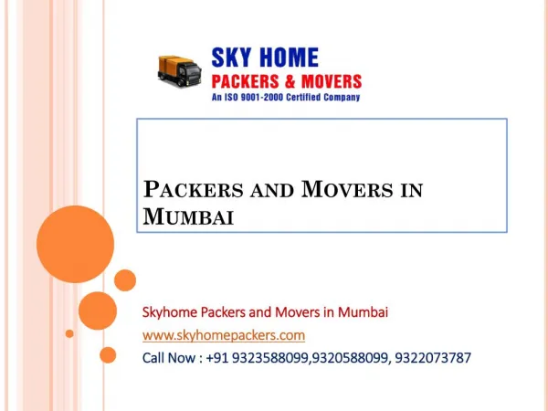Packers & Movers In Navi Mumbai