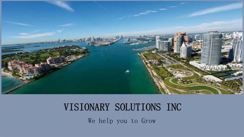 visionary solutions inc