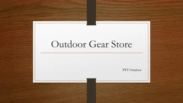 Outdoor Gear Store In Malaysia