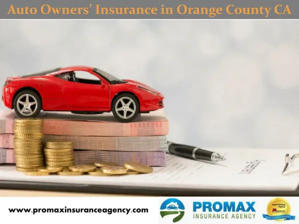 auto owners’ insurance in Orange County CA