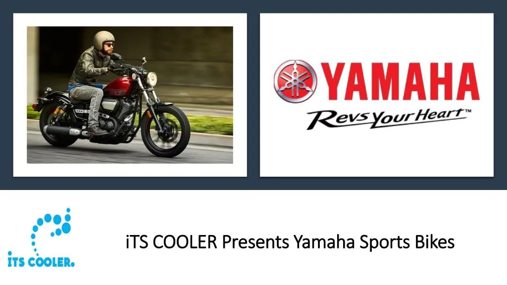 its cooler presents yamaha sports bikes