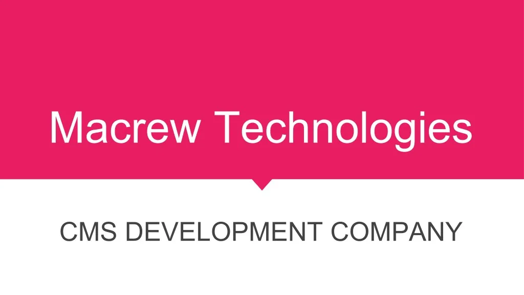 macrew technologies