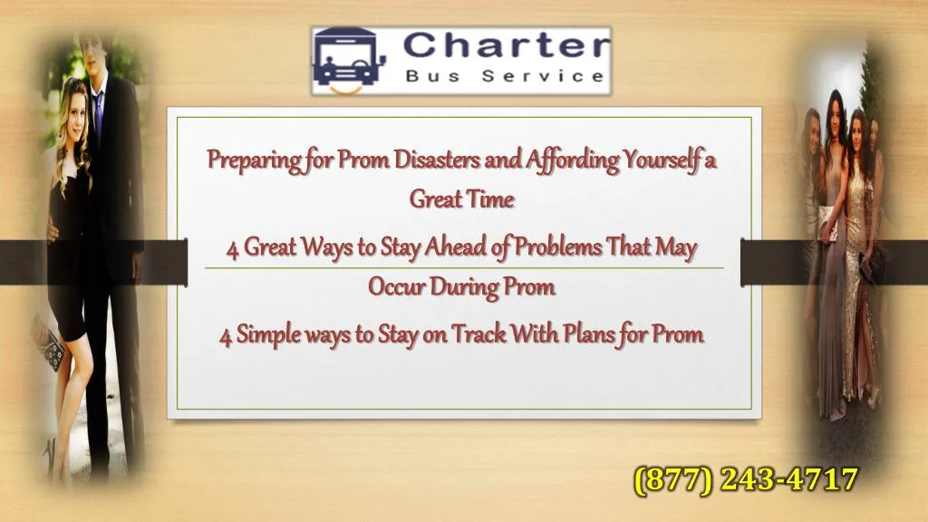 preparing for prom disasters and affording