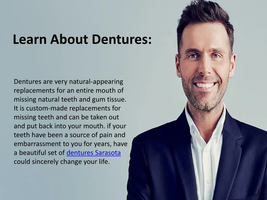learn about dentures