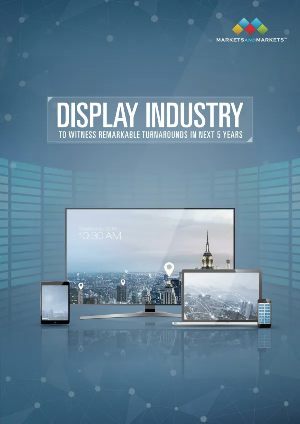 Display Industry Trend 2018