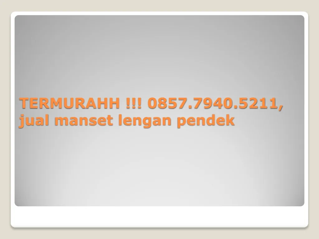 termurahh 0857 7940 5211 jual manset lengan pendek