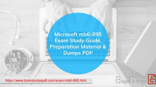 Microsoft mb6-895 Exam Study Guide