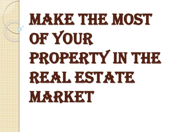 Estimation of your Property in the Vancouver Real Estate