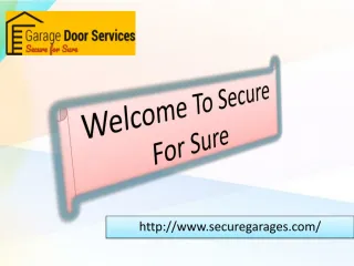 garage door repair - slide 1