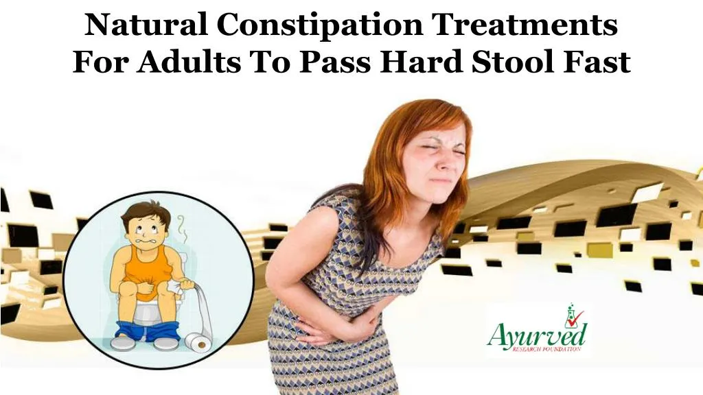 natural constipation treatments for adults