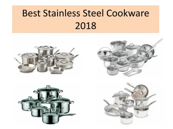 10 Best Stainless Steel Cookware To Buy In 2018