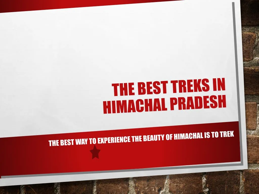 the best treks in himachal pradesh