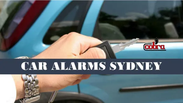 All you need to about car alarm system