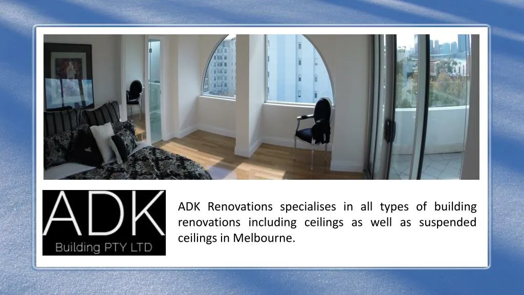 adk renovations specialises in all types