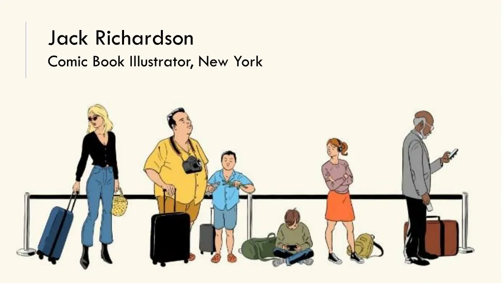 jack richardson comic book illustrator new york